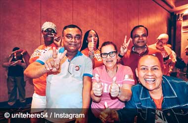 Unite Here Local 54 Casino Workers celebrate new contact agreements