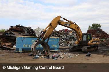 MGCB Uses Local Junkyard to Destroy Illegal Game Machines