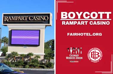 Culinary Union and Unite Here call for boycott of Rampart Casino