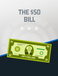 The $50 Bill Icon