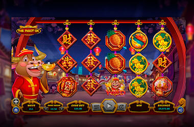Image of Ingot Ox Slots Game, Dragon Gaming