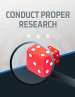 Conduct Proper Research Icon