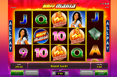 Hoff Mania Slot Game