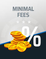 Minimal Fees Bitcoin Icon