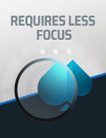 Requires Less Focus Icon