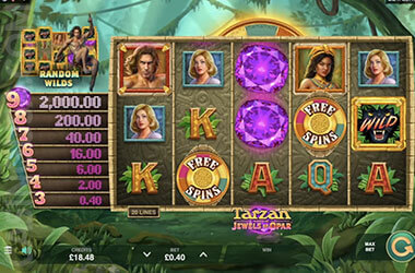 Tarzan, the Jewels of Opar Slot Game