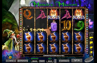 Merlins Millions Slot Game