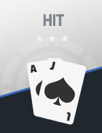 Hit in Blackjack Icon