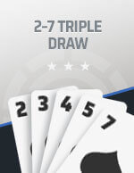 2-7 Triple Draw Poker Icon