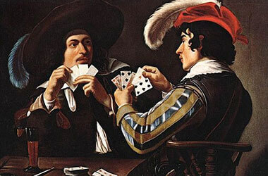 Men Playing Cards
