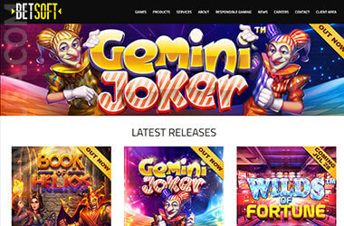 Betsoft Gaming Software Provider Website