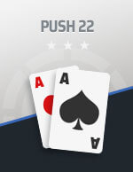 Push 22 in Blackjack