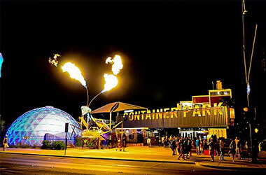 Gambar Taman Kontainer Pusat Kota, Las Vegas
