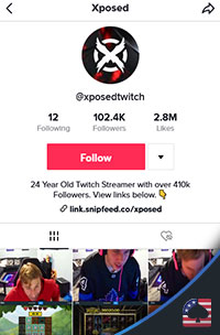 Gambar Pengguna TikTok Xposed
