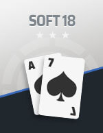 Image of Soft 18 in Blackjack