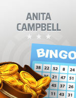 Image of Biggets Bingo Winner Anita Campbell