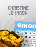 Image of Biggets Bingo Winner Christine Johnson