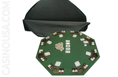 Image of Trademark Poker Deluxe Home Poker Table